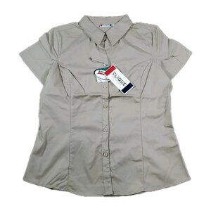 CLIQUE Work Shirts Uniform Short Sleeve 3M Repellent Sizes M, L, XXXL, NWT